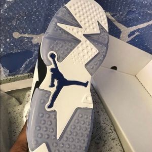 March 2022 Jordan 6 release blue and white size 10.5 ready to ship